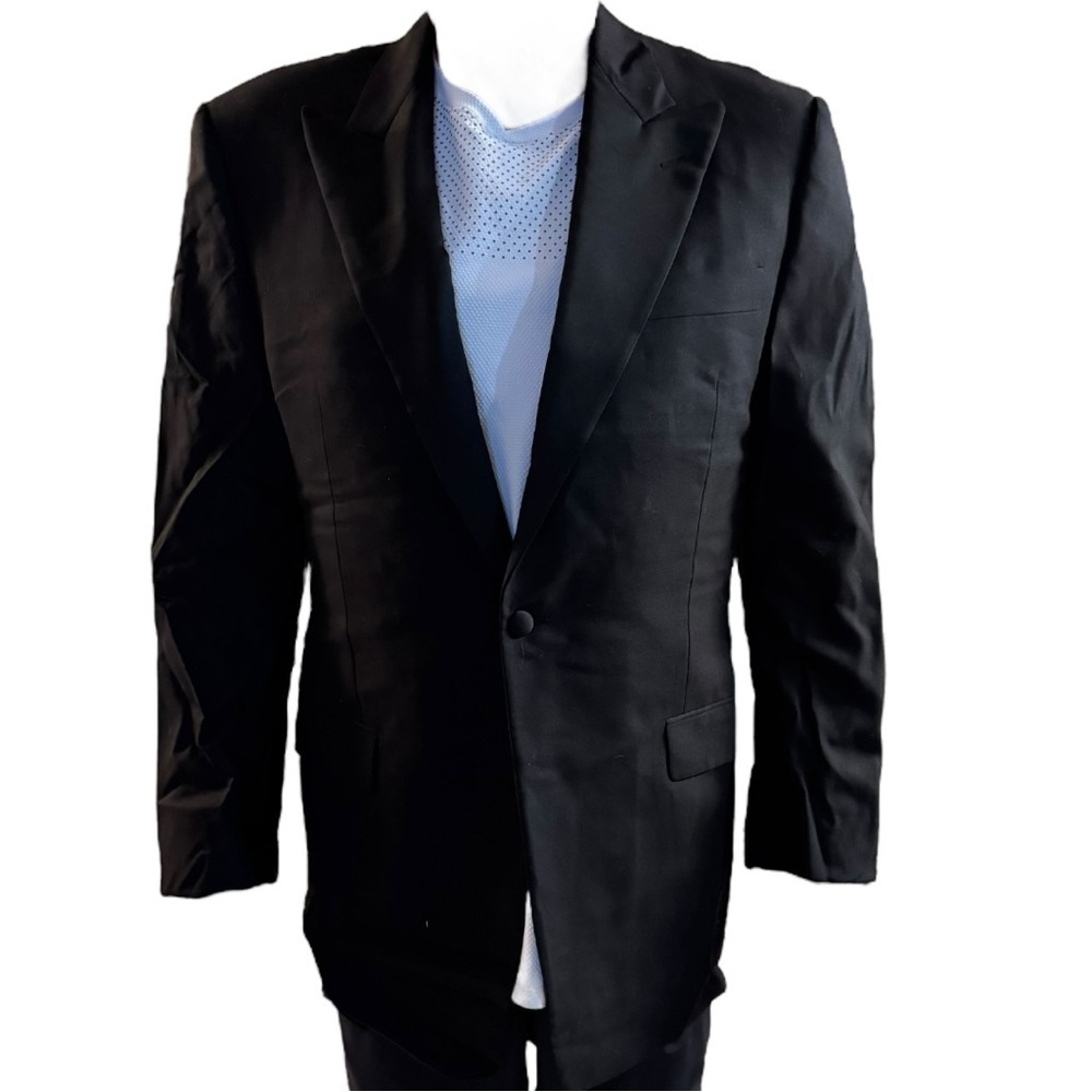 Hickey Freeman Black‎ Men's Tuxedo dinner jacket